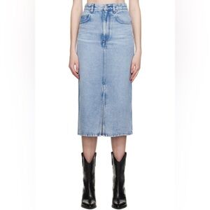 Isabel Marant Etoile Blue Tilauria Midi Skirt